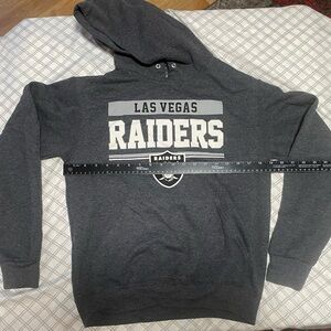 Team Apparel Gray and White Raiders Sweatshirt